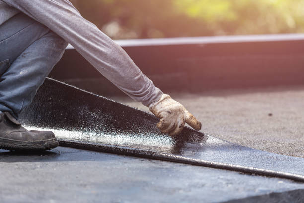 Professional Emergency Waterproofing technician working in Princeton, IL